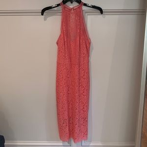 Express size 2 pink/coral dress
